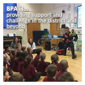 bptsa is providing support and challenge in the distract and beyond